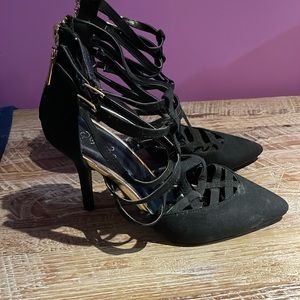 Black heels